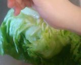 A picture of step 2 of How to Remove the Stalk from Lettuce and Keep it Fresh.