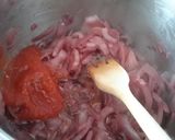 A picture of step 3 of Sig's Red Onion Soup.
