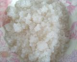 รูปขั้นตอนการทำที่ 2 ของ ข้าวบุกผัดไข่ คลีน