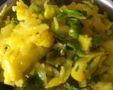 Cabbage palya recipe step 4 photo