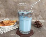Foto langkah ke 3 dari resep Blue Vanilla Latte.