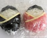 A picture of step 6 of Doll Festival Charaben Hina Doll Rice Balls.