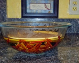 A picture of step 3 of Pollo Posole Rojo.