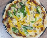 Foto langkah ke 6 dari resep Pizza Beef Cheese.