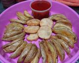 Foto langkah ke 4 dari resep Potato Wedges.