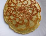 A picture of step 7 of #MyKenyanTraditionalMeal Lemon flavoured pancakes.