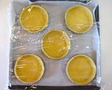 A picture of step 9 of Cream Cheese Custard Peach Tarts.