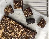 Foto langkah ke 11 dari resep Look at my VERY SHINY crust BROWNIES 👁👁.