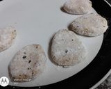 A picture of step 6 of Chickpea Nuggets.