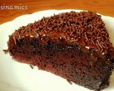 A picture of step 6 of Chocolatey cake with chocopeanut.