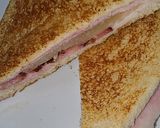 A picture of step 7 of Bikini Sandwich with Manchego Cheese, Breakfast.