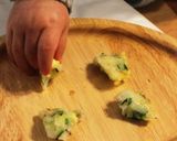 A picture of step 5 of Okonomiyaki-Style Rice Flour & Chinese Cabbage Patties for Toddlers.