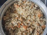 Mejillones con arroz a la provenzal