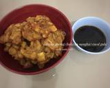 Nangka goreng (bakwan nangka) cocol kuah gula langkah memasak 3 foto