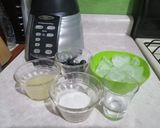 Foto del paso 1 de la receta: Blueberry Lim Frappé