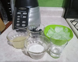 Foto del paso 1 de la receta: Blueberry Lim Frappé