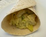 Une image de l'étape 3 de Wraps poulet et courgettes au brebis.