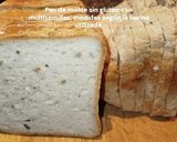 Foto del paso 8 de la receta Pan de molde sin gluten con multisemillas, medidas según la harina utilizada