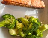 A picture of step 6 of Blanched broccoli 🥦 best way to enjoy this lovely green veggie.