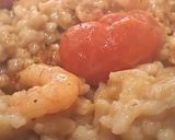Foto del paso 8 de la receta: Avena con Gambas al ajillo y cherrys