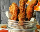 Foto langkah ke 7 dari resep Chicken strips variasi ayam goreng krispy kriuk.
