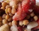 A picture of step 5 of Fruit beans salad.