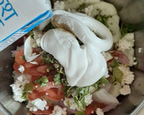 A picture of step 3 of Cucumber salad.