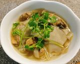 Hình bước làm 5 của món Canh măng củ muối nấu nấm