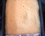 Hình bước làm 2 của món Baumkuchen kiểu Nhật