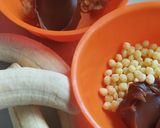 Foto del paso 1 de la receta: Palito Helado de Banana con Baño de Dulce de Leche, Cereales y Chocolate