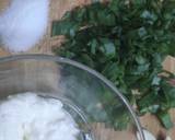 Curd onion dip,mayonnaise garlic dip and garlic leaf vinegar dip recipe step 1 photo