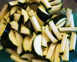Pirított cukkini recept fázis 1 fotója