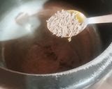 A picture of step 1 of Dabba style moth rassa.
