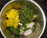 A picture of step 2 of Green Chutney.