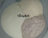 A picture of step 1 of Ragi Idli.
