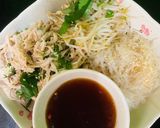 Hình bước làm 5 của món Miến trộn gà xé