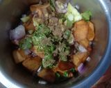 স্ট্রীট স্টাইল আলু চাট(Street style aloo chaat recipe in Bengali) রেসিপি ধাপ - 5 ছবি