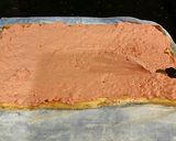 A picture of step 12 of Vanilla Cake Roll with Cranberry Mousse Filling.