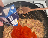 Foto del paso 4 de la receta: Pimientos rellenos de champiñones y jamón serrano