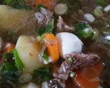 Foto langkah ke 4 dari resep Sup Daging Telur Puyuh MP ASI 11 Bulan.