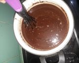 Foto langkah ke 5 dari resep Pudding Marie Coklat.