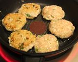 A picture of step 4 of Cilantro Chicken Burgers.