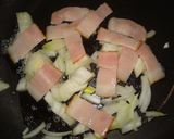 A picture of step 6 of Chowder-Like Pasta with Spring Cabbage and Clams.