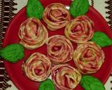 A picture of step 8 of Jammy cheesy Rosies.
