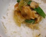 A picture of step 7 of Salmon Simmered in Sweet Miso Sauce from Hokkaido.