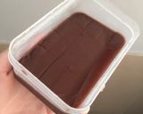 Hình bước làm 2 của món Hồng trà sữa thạch socola của mẹ