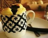 A picture of step 6 of Chocolate mug bread pudding ♡.