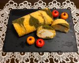 A picture of step 9 of Rice flour Roll Cake.