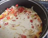 Foto del paso 4 de la receta: Camarones con calabacitas y leche de coco