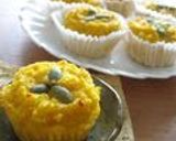 A picture of step 5 of Okara Sweets - Okara Kabocha Muffins.